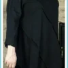 Női tunika, bő szabású, fekete noiborpenztarca-hu 2